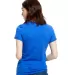 US Blanks US100 Women's Jersey T-Shirt in Royal blue back view