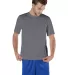 CW22 Champion Sport Performance T-Shirt in Stone gray front view