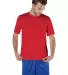 CW22 Champion Sport Performance T-Shirt in Scarlet front view