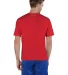 CW22 Champion Sport Performance T-Shirt in Scarlet back view