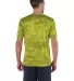 CW22 Champion Sport Performance T-Shirt in Sfty green camo back view