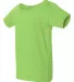 Gildan 64500P Softstyle Toddler Tee  LIME side view