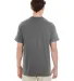 Gildan 5300 Heavy Cotton T-Shirt with a Pocket in Charcoal back view
