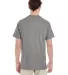 Gildan 5300 Heavy Cotton T-Shirt with a Pocket in Graphite heather back view
