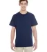 Gildan 5300 Heavy Cotton T-Shirt with a Pocket in Navy front view