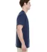 Gildan 5300 Heavy Cotton T-Shirt with a Pocket in Navy side view