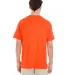 Gildan 5300 Heavy Cotton T-Shirt with a Pocket in Orange back view