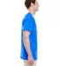 Gildan 5300 Heavy Cotton T-Shirt with a Pocket in Royal side view