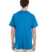 Gildan 5300 Heavy Cotton T-Shirt with a Pocket in Sapphire back view