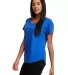 Next Level 1560 Women's Ideal Dolman in Royal side view
