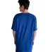 Next Level 3602 Cotton Long Body Crew in Royal back view