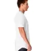 Next Level 3602 Cotton Long Body Crew in White side view