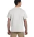 Jerzees 21MR Dri-Power Sport Short Sleeve T-Shirt WHITE back view