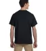 Jerzees 21MR Dri-Power Sport Short Sleeve T-Shirt BLACK back view