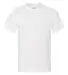 Jerzees 21MR Dri-Power Sport Short Sleeve T-Shirt WHITE front view