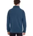 Comfort Colors 1580 Quarter Zip Sweatshirt in True navy back view