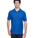 D100 Devon & Jones Men's Pima Pique Short-Sleeve P in French blue front view