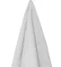 Carmel Towel Company C1118 Fringed Towel in White front view