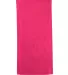 Carmel Towel Company C3060 Velour Beach Towel in Hot pink front view