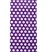 Carmel Towel Company C3060 Velour Beach Towel in Purple polka dot side view