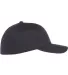 Flexfit 6377 Brushed Twill Cap NAVY side view