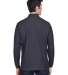 D110 Devon & Jones Men's Pima Pique Long-Sleeve Po in Navy back view