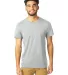 Alternative 6005 Organic Crewneck T-Shirt in Earth grey front view