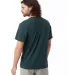 Alternative 6005 Organic Crewneck T-Shirt in Deep green back view