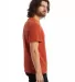 Alternative 6005 Organic Crewneck T-Shirt in Red clay side view