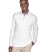 UltraClub 8424 Men's Cool & Dry Sport Performance  WHITE front view