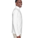 UltraClub 8424 Men's Cool & Dry Sport Performance  WHITE side view