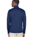 UltraClub 8424 Men's Cool & Dry Sport Performance  NAVY back view