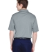 UltraClub 8610 Men's Cool & Dry 8 Star Elite Perfo SILVER back view