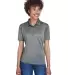 UltraClub 8610L Ladies' Cool & Dry 8 Star Elite Pe CHARCOAL front view