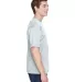 UltraClub 8620 Men's Cool & Dry Basic Performance  GREY side view
