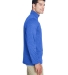 UltraClub 8618 Men's Cool & Dry Heathered Performa ROYAL HEATHER side view