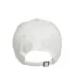 Big Accessories BX001Y Youth Youth 6-Panel Brushed in White back view