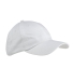Big Accessories BX001Y Youth Youth 6-Panel Brushed WHITE front view
