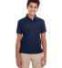 Ash City - Core 365 88181Y Youth Origin Performanc in Classic navy front view