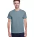 Gildan 2000 Ultra Cotton T-Shirt G200 in Stone blue front view