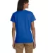 2000L Gildan Ladies' 6.1 oz. Ultra Cotton® T-Shir in Royal back view