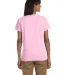 2000L Gildan Ladies' 6.1 oz. Ultra Cotton® T-Shir in Light pink back view