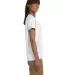 2000L Gildan Ladies' 6.1 oz. Ultra Cotton® T-Shir in White side view