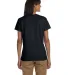 2000L Gildan Ladies' 6.1 oz. Ultra Cotton® T-Shir in Black back view