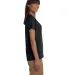 2000L Gildan Ladies' 6.1 oz. Ultra Cotton® T-Shir in Black side view