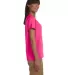 2000L Gildan Ladies' 6.1 oz. Ultra Cotton® T-Shir in Heliconia side view