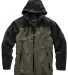 DRI DUCK 5335 Torrent Waterproof Jacket OLIVE BLACK front view