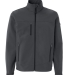 DRI DUCK 5350T Motion Soft Shell Jacket Tall Sizes CHARCOAL front view