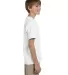 3931B Fruit of the Loom Youth 5.6 oz. Heavy Cotton WHITE side view
