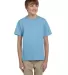 3931B Fruit of the Loom Youth 5.6 oz. Heavy Cotton LIGHT BLUE front view